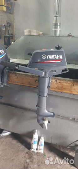 Лодочный мотор yamaha 3л.с 2т
