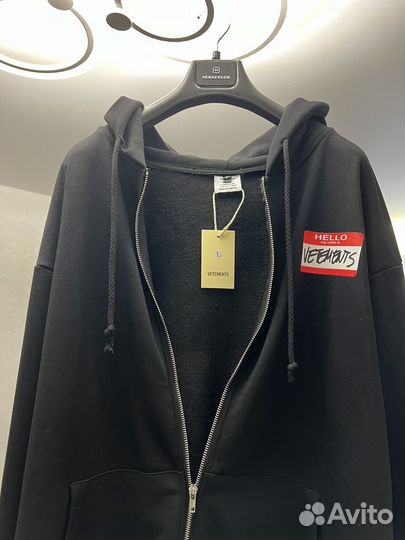 Зип худи vetements