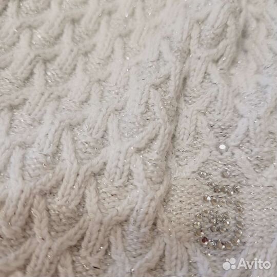 Шапка для девочки на весну осень новая 44-46,46-48