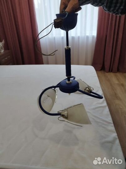 Люстра потолочная бу