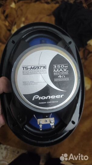 Динамики pioneer овалы новые