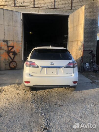 Разбор Lexus Rx 270 3 поколение