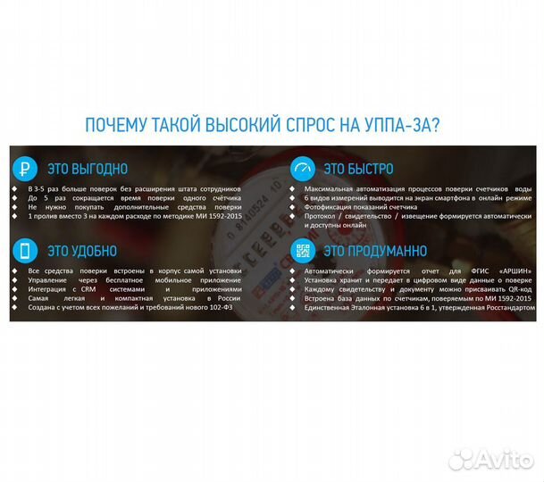 Поверочная установка уппа-3А для поверки счетчиков