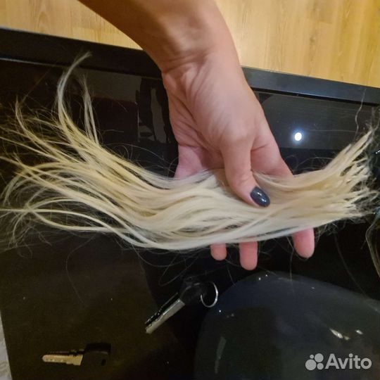 Волосы для наращивания блонд