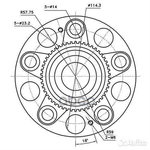 Ступица колеса ступица задняя honda legend