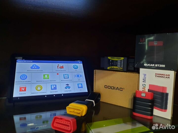 Лаунч х431 + планшет полный комплект