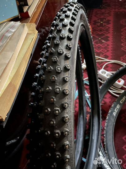 Велопокрышки Schwalbe ICE spiker PRO 27,5
