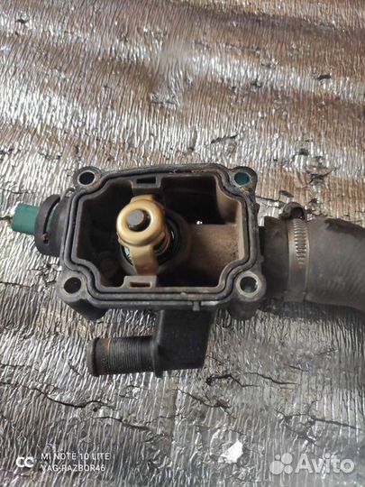 Корпус термостата ситроен с4 1.6 2007год