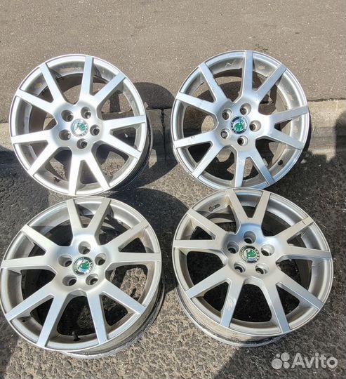 Оригинальные диски Skoda Octavia Spider R16