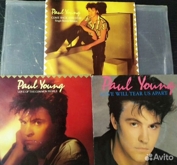 Paul Young винил синглы 1983 Германия