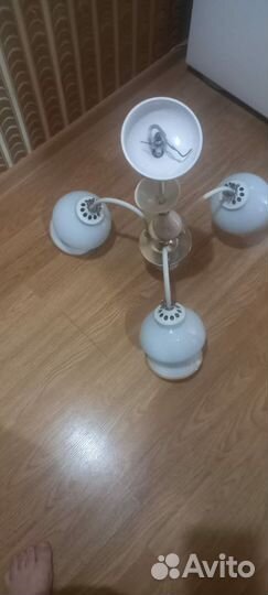 Люстра потолочная подвесная бу
