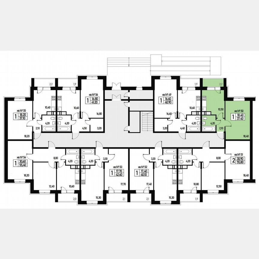 1-к. квартира, 35 м², 1/3 эт.