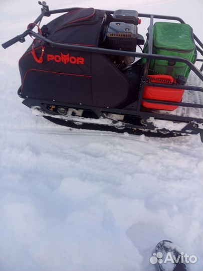 Мотобуксировщик (мотособака) Помор