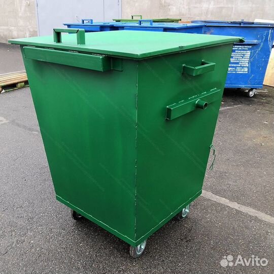 Мусорный евроконтейнер 1,1м3 Е1-03211