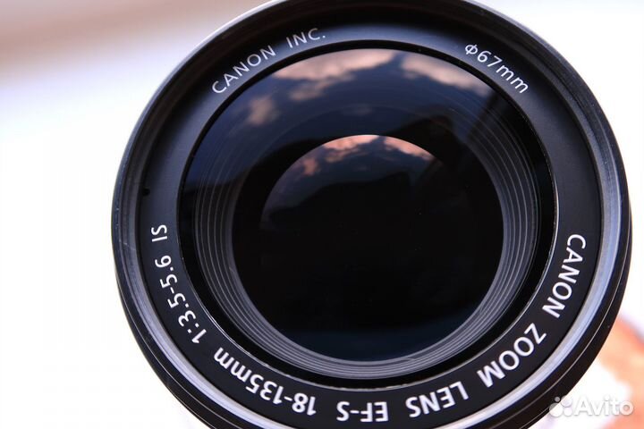 Объектив Canon EF-S 18-135 IS (хор сост) +фильтр