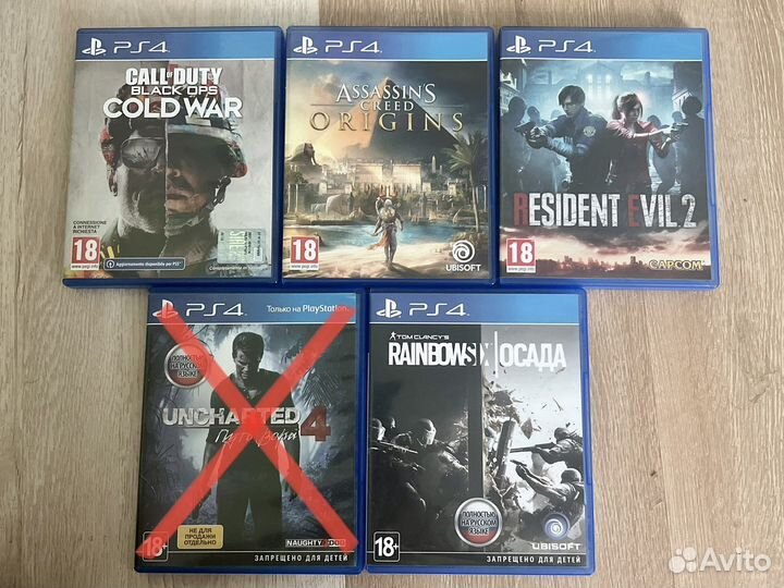 Игры для приставок ps4
