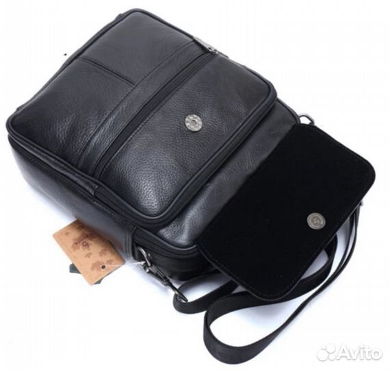 Сумка мужская из натур. кожи (25см х 22 см)