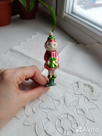 Ёлочная игрушка СССР Редиска