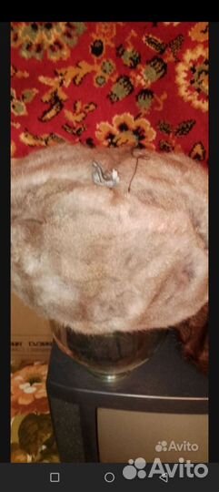 Шапка из пуха норки