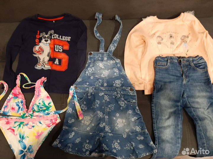 Одежда для девочки пакетом р.116-134