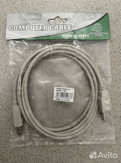 USB кабель для принтера