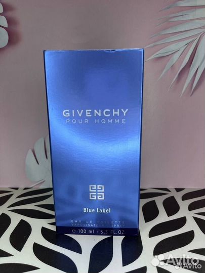 Духи Givenchy Pour Homme Blue Label(Евро качество)