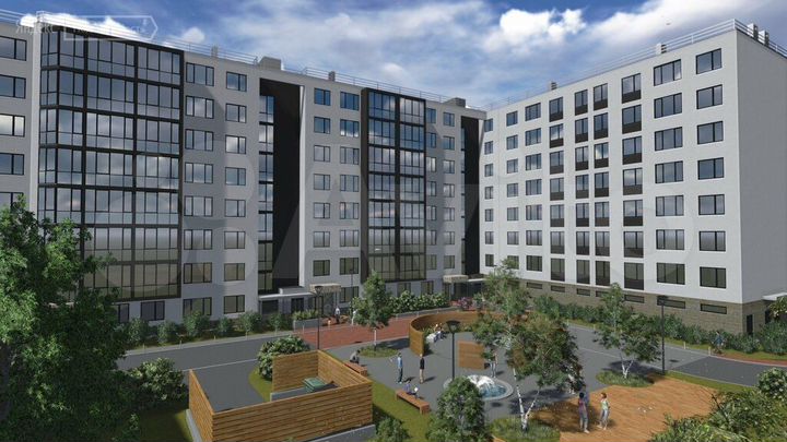 Квартира-студия, 27,4 м², 6/8 эт.