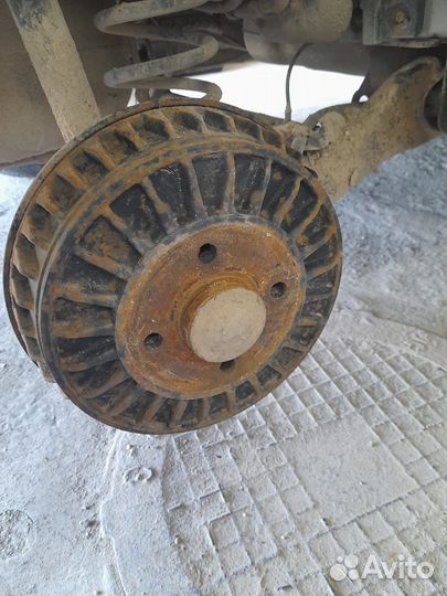 Задний тормозной барабан ларгус
