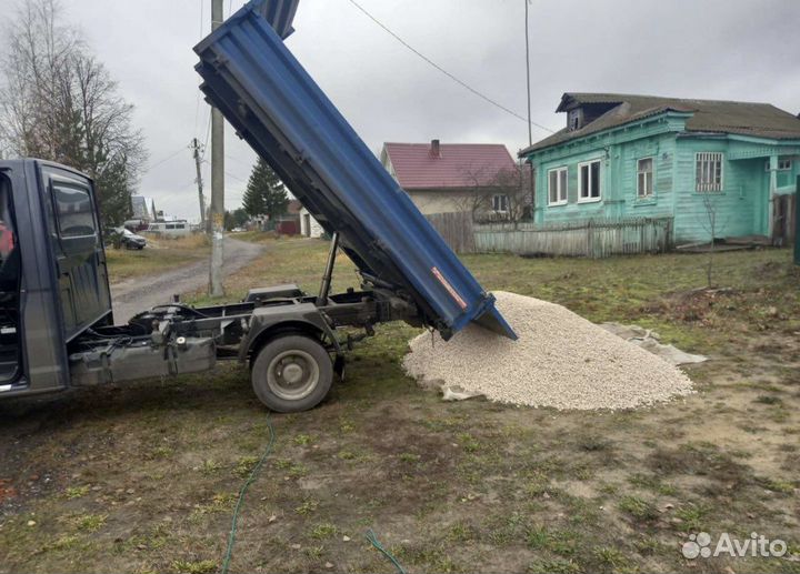 Доставка-Газель Самосвал Песок Щебень Отсев