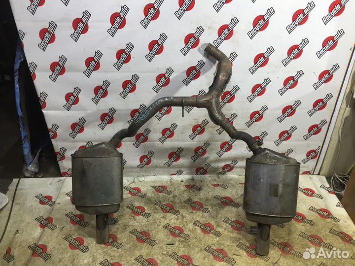 Бочка глушителя jaguar X-type X400 AJ25 2006