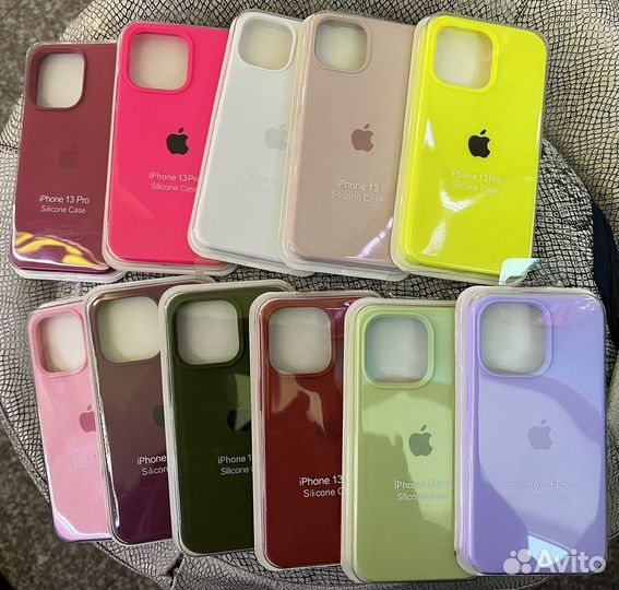 Silicone case iPhone 13 и 14 серии