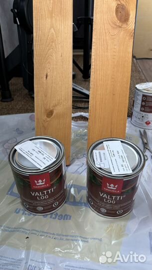 Valtti Log Tikkurila антисептик