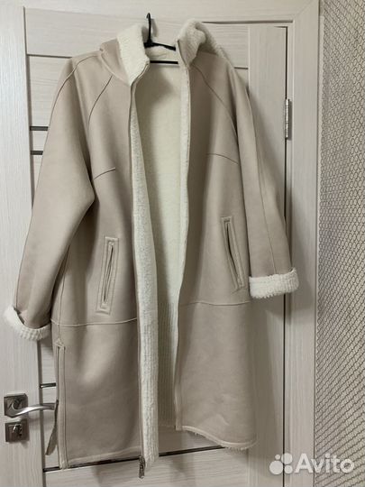 Дублёнка двусторонняя искусственная 50