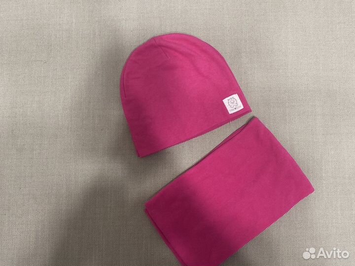 Шапка и снуд для девочки