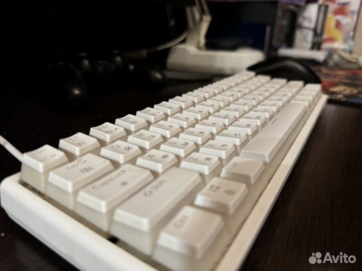 Механическая клавиатура 60 белая