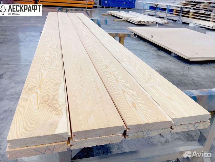 Доска пола 27*141*4000 мм сорт Экстра лиственница