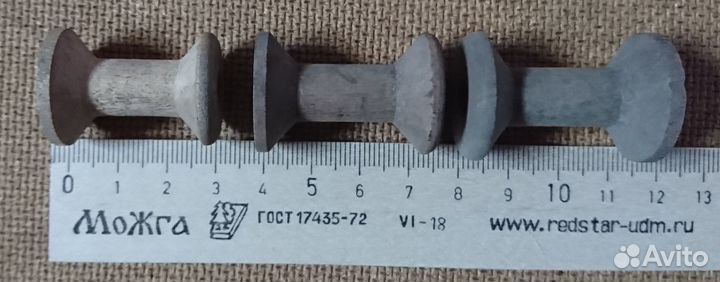 Старинные деревянные катушки