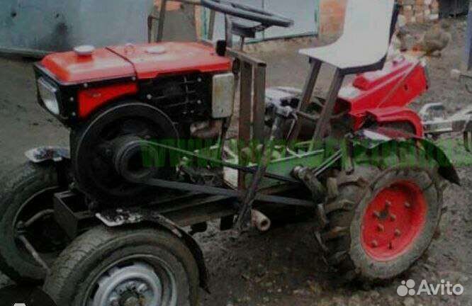 Трактор из мотоблока