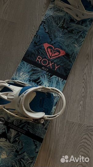 Сноуборд Roxy + Крепление
