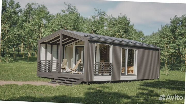 Модульный дом для глэмпинга модель B