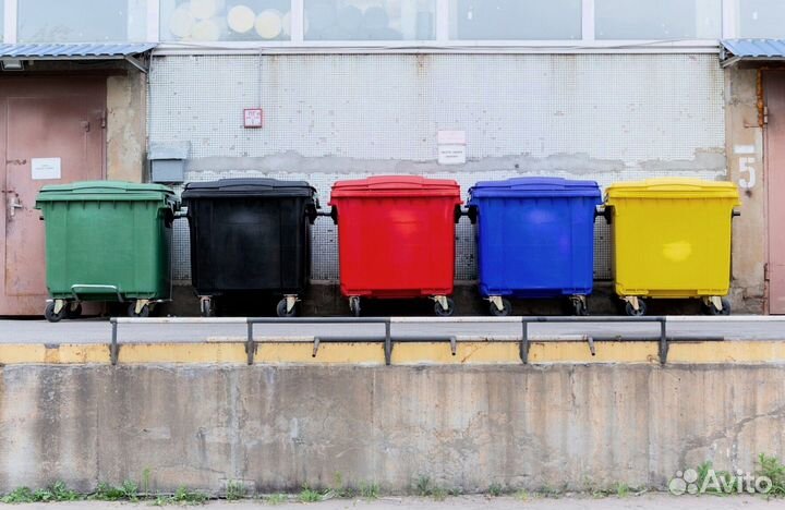 Пластиковый контейнер 1100л