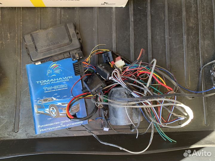 Сигнализация с автозапуском tomahawk