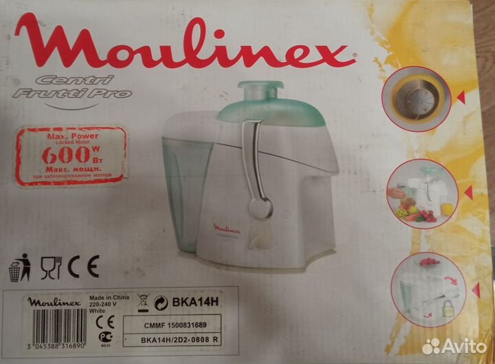 Соковыжималка Moulinex