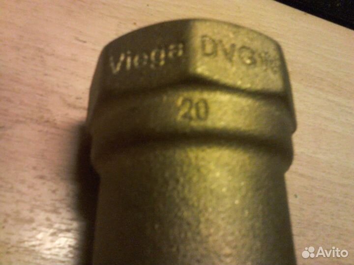 Переходные муфты медные (Viega)