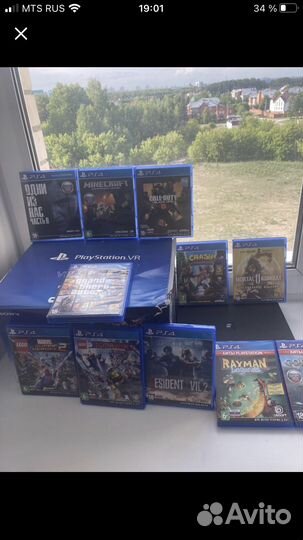 Playstation vr и ps4