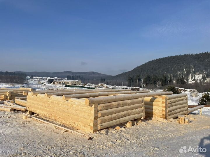 Сруб бани 3х6