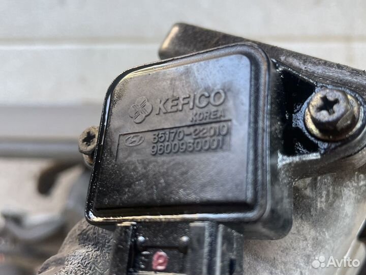 Дроссельная заслонка elantra 1.6