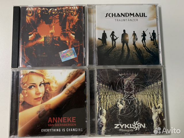 Cd диски музыка metal(металл), рок