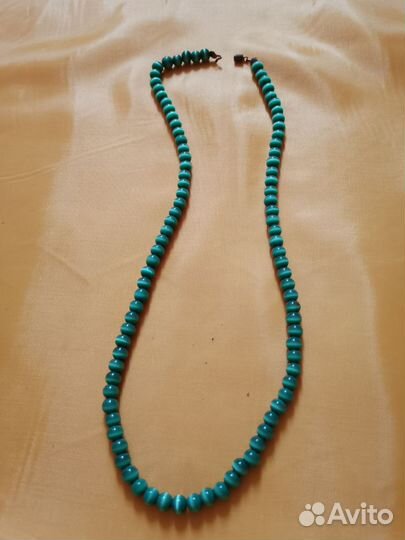 Бусы тигровый глаз 9