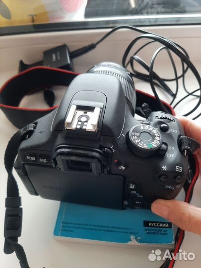 Зеркальный фотоаппарат canon eos 600d